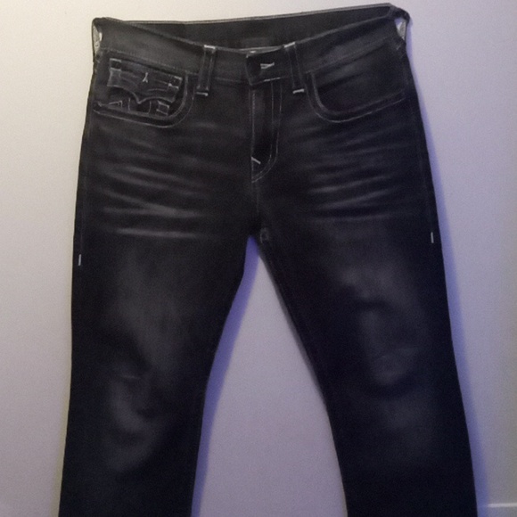 True Religion Size; 32 and Length; 34 Black on Black - Picture 4 of 7